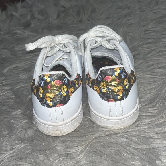 NEW! Floral Stan Smith Shoes Size 8 - Picture 3 of 4